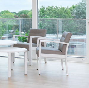 contemporary visitor armchair