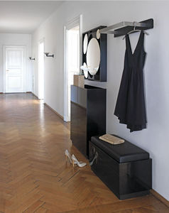 contemporary entryway cabinet