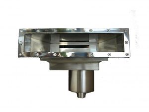 stainless steel swimming pool skimmer