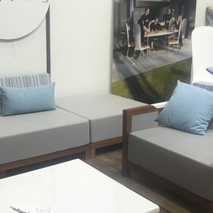 contemporary pouf
