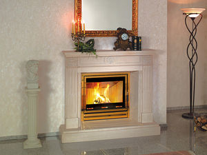 traditional fireplace mantel 1