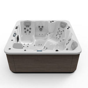 above-ground hot tub