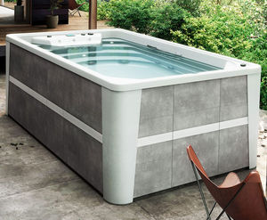 built-in hot tub