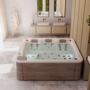 above-ground hot tub