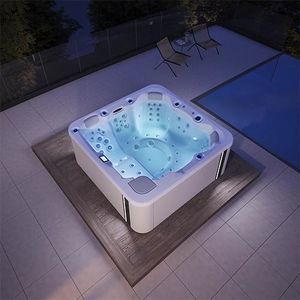 built-in hot tub 1