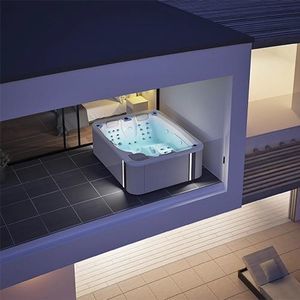 built-in hot tub 1