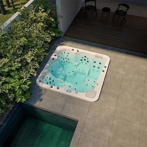 built-in hot tub 1