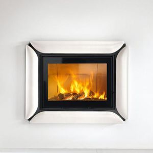 contemporary fireplace surround