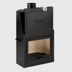 closed wood hearth