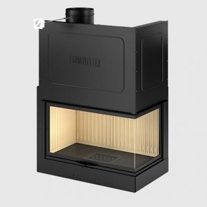 closed wood hearth