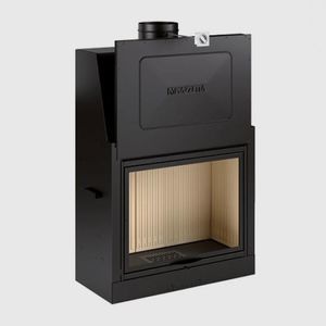 closed wood hearth
