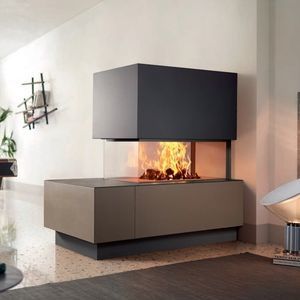 wood-burning fireplace 1