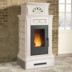 pellet heating stove