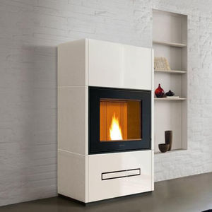 pellet heating stove