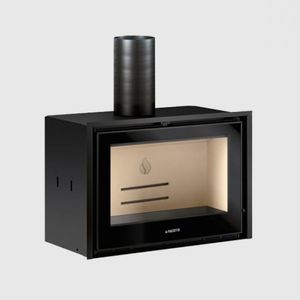 wood-burning fireplace insert 1