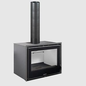 wood-burning fireplace insert 1