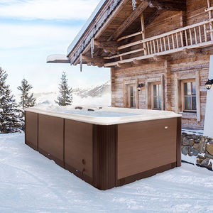 built-in swim spa