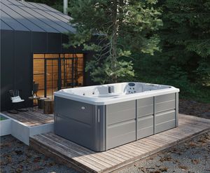 above-ground hot tub