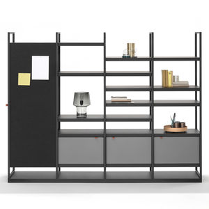 wall-mounted shelves