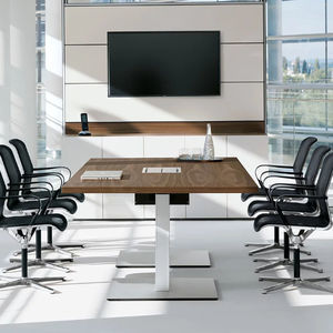 contemporary boardroom table