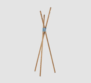 wooden coat hanger