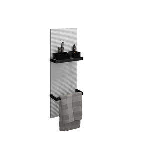 wall-mounted shelves