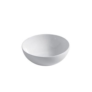 countertop washbasin / round / ceramic / contemporary