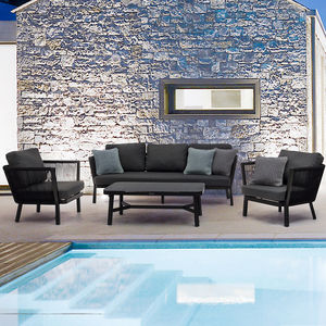 contemporary sofa / polyester / acrylic / 3-seater