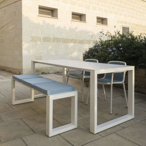 contemporary garden bench