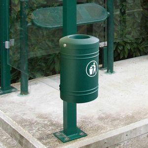 public trash can