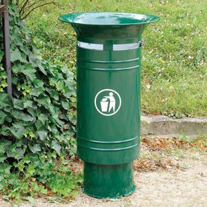 public trash can