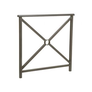 protective barrier / fixed / galvanized steel / for public spaces