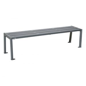 contemporary public bench