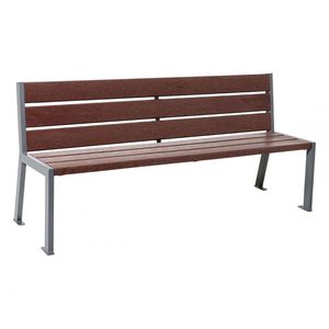 contemporary public bench