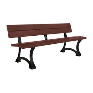 contemporary public bench