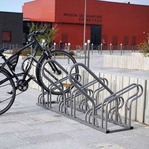 floor-mounted bike rack