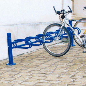 floor-mounted bike rack