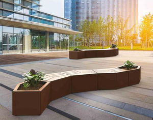 contemporary public bench 1