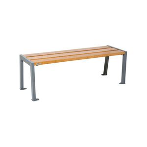 contemporary public bench