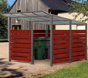recycling bin enclosure