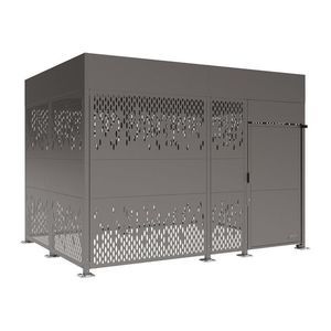 polycarbonate canopy cycle shelter 1