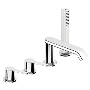 double-handle shower mixer tap