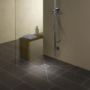 square shower base