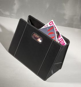 contemporary magazine rack