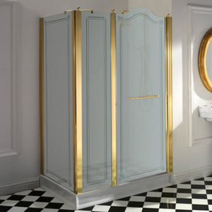 glass shower cubicle