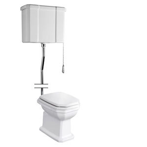 free-standing toilet