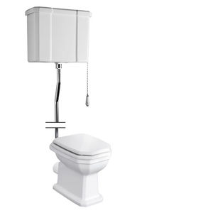 free-standing toilet