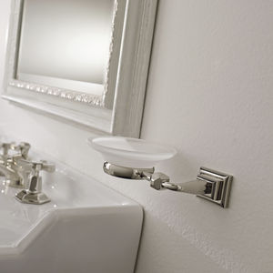 wall-mounted soap dish