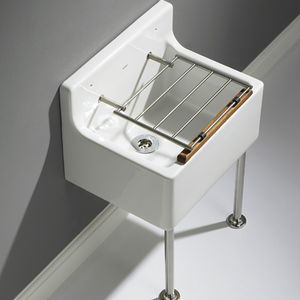 wall-mounted laundry sink