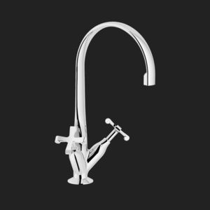 countertop double-handle mixer tap